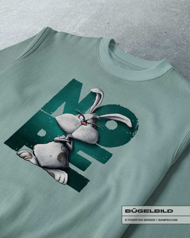 BÜGELBILD "BUNNY" / NOPE – Bild 4