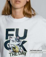 BÜGELBILD "Winkekatze" / FUCK – Bild 3