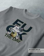 BÜGELBILD "Winkekatze" / FUCK – Bild 4