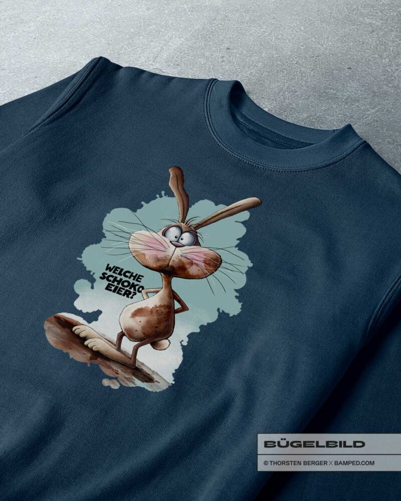 BÜGELBILD "SCHOKOHASE" / SKY – Bild 3