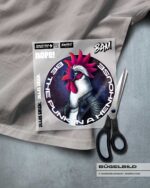 BÜGELBILD "CHICKERIA" / PUNK – Bild 2