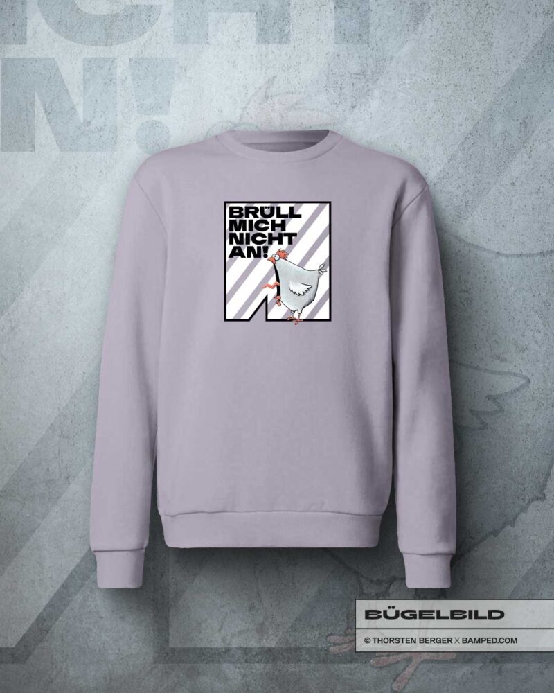 BÜGELBILD "CHICKERIA" / BRÜLLHUHN – Bild 3