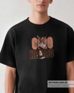 BÜGELBILD "SCHOKOHASE" / PEACH – Bild 2