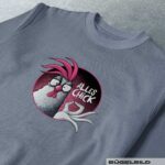 BÜGELBILD "CHICKERIA" / HUHN / ALLES CHICK