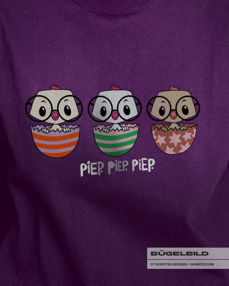 BÜGELBILD "CHICKERIA" / KÜKEN – Bild 6