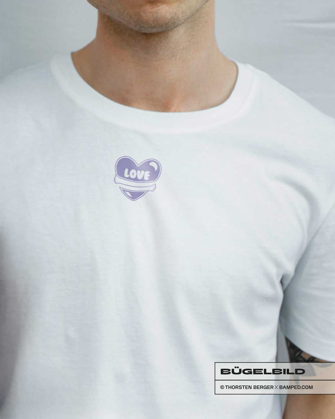 BÜGELBILD "LOVE HEART" / SELF CARE – Bild 5