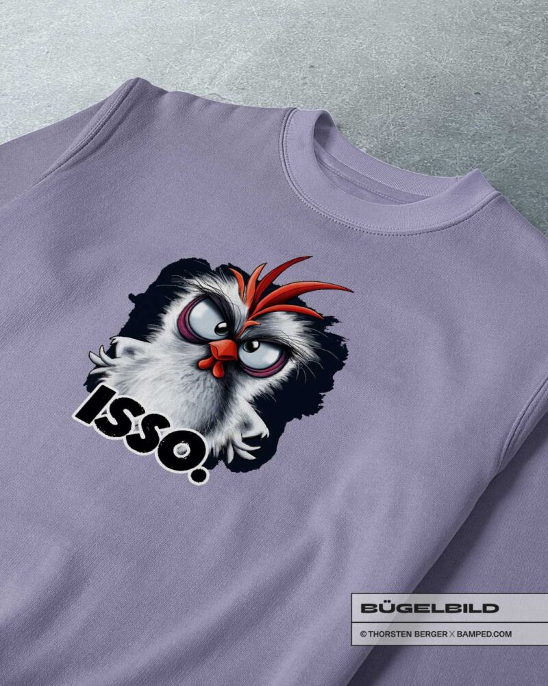 BÜGELBILD "CHICKERIA" / ISSO – Bild 5