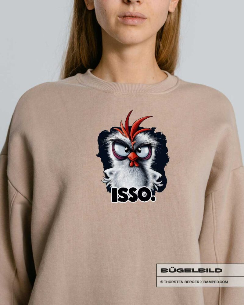 BÜGELBILD "CHICKERIA" / ISSO – Bild 3