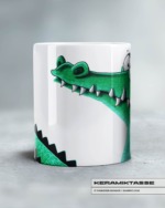 KERAMIKTASSE "KROKODIL KALLE" – Bild 3