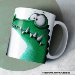 KERAMIKTASSE "KROKODIL KALLE"