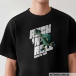 BÜGELBILD "TURTLE TOFFY" / ROCK’N’ROLL