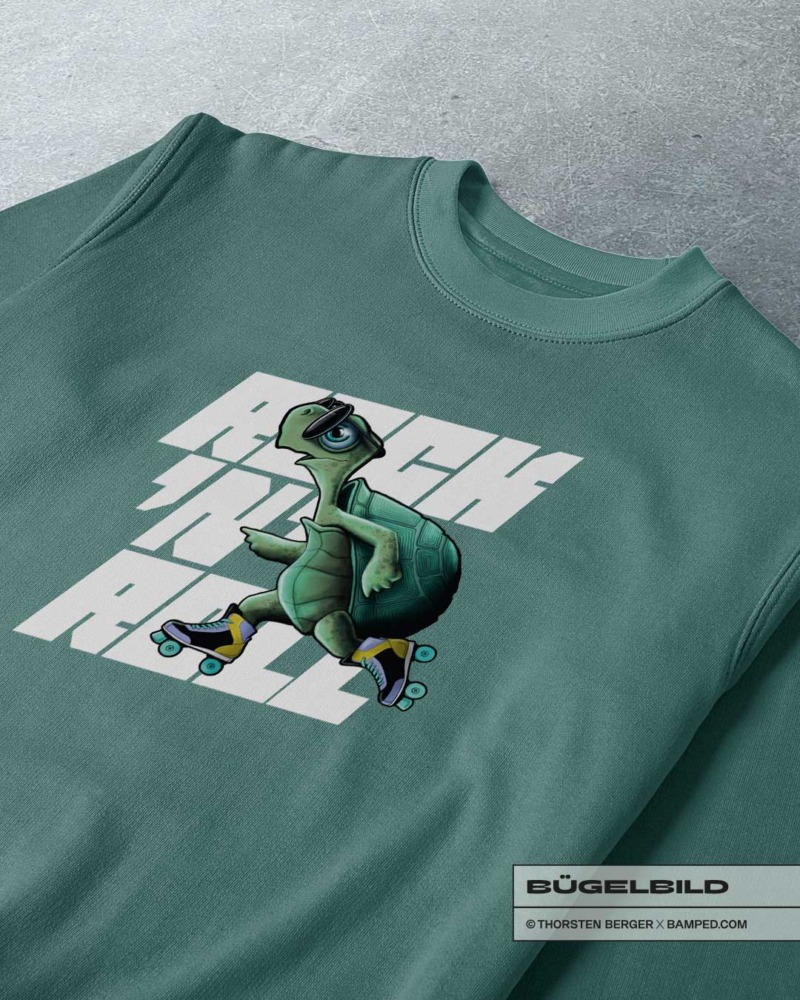 BÜGELBILD "TURTLE TOFFY" / ROCK’N’ROLL – Bild 4