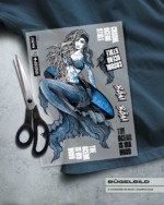 BÜGELBILD "MERMAID"