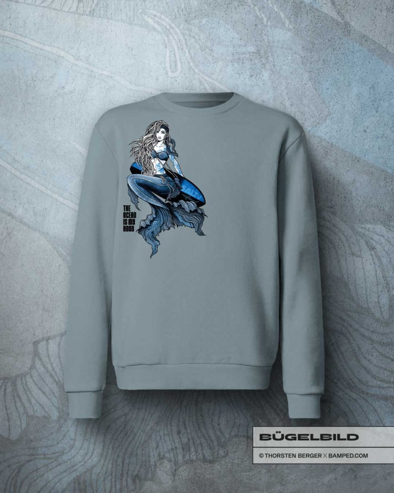 BÜGELBILD "MERMAID" – Bild 4