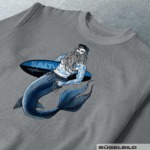 BÜGELBILD "AQUARIUS"