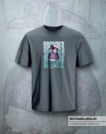 BÜGELBILD "SUMMER MÖWE" / FUCHSIA