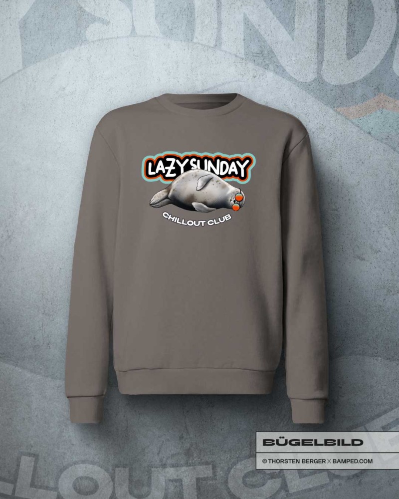 BÜGELBILD "ROBBE SMILEY" / CHILLOUT RED – Bild 4