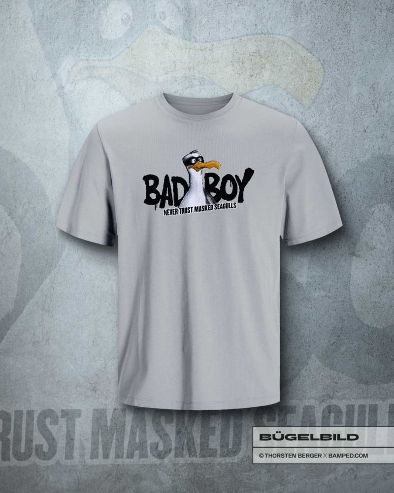 BÜGELBILD "MÖWE OLE" / BAD BOY – Bild 3