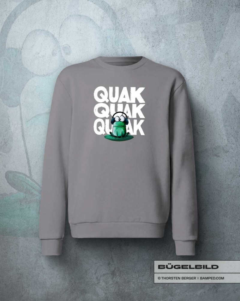 BÜGELBILD "FROSCH FREDDY" / QUAKEN – Bild 3