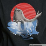 BÜGELBILD "ROBBE SMILEY" / SUN