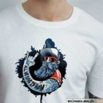 BÜGELBILD "Hipster" / Urban Comic Art