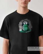 BÜGELBILD "Frosch FREDDY" / Rasterpunkte – Bild 2