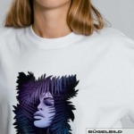 BÜGELBILD "SUMMER LADY"