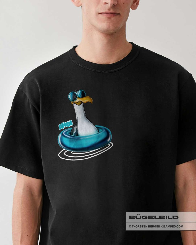 BÜGELBILD "MÖWE OLE" / Beach Fun – Bild 3