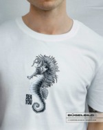 BÜGELBILD "Seepferd Skippy" / Oceangrau – Bild 3