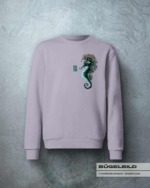 BÜGELBILD "Seepferd Skippy" / Grün – Bild 4