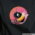 BÜGELBILD "BEE YOU" / PINK