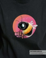 BÜGELBILD "BEE YOU" / PINK