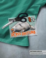 BÜGELBILD "Robbe Smiley" / DON’T DISTURB – Bild 2