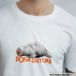 BÜGELBILD "Robbe Smiley" / DON’T DISTURB