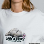 BÜGELBILD "Robbe Smiley" / Lazy Sunday