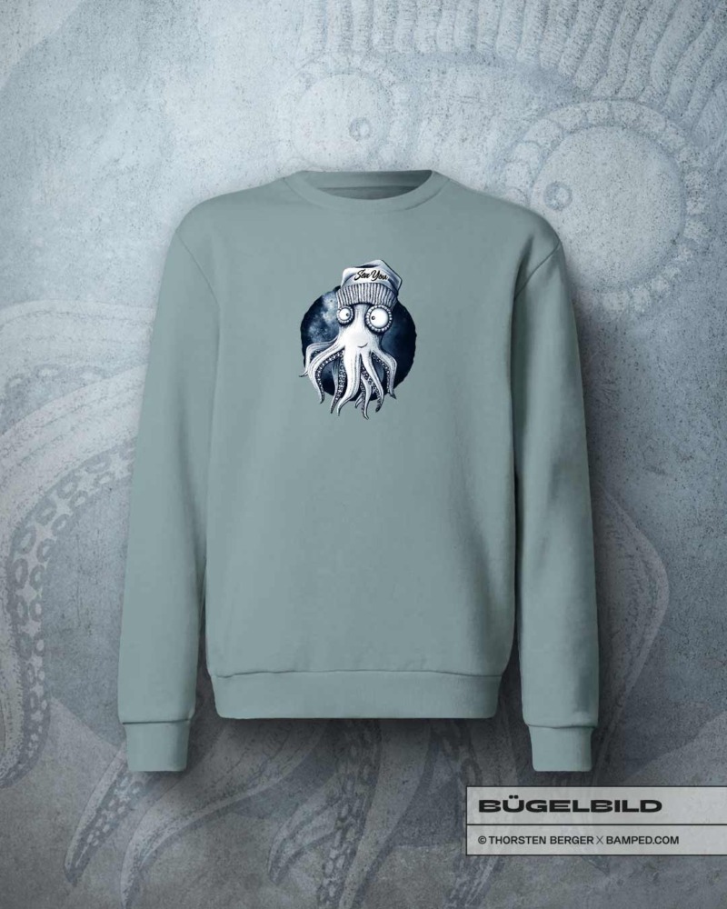 BÜGELBILD "OCTOPUS EMIL" – Bild 3