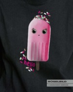 BÜGELBILD "Eis Elly Erdbeere" – Bild 5