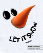 BABY BODY "SNOWMAN HOLLY" / WHITE – Bild 2