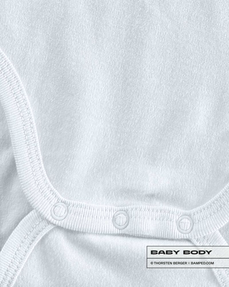 BABY BODY "LUCKY CAT" / WHITE – Bild 3