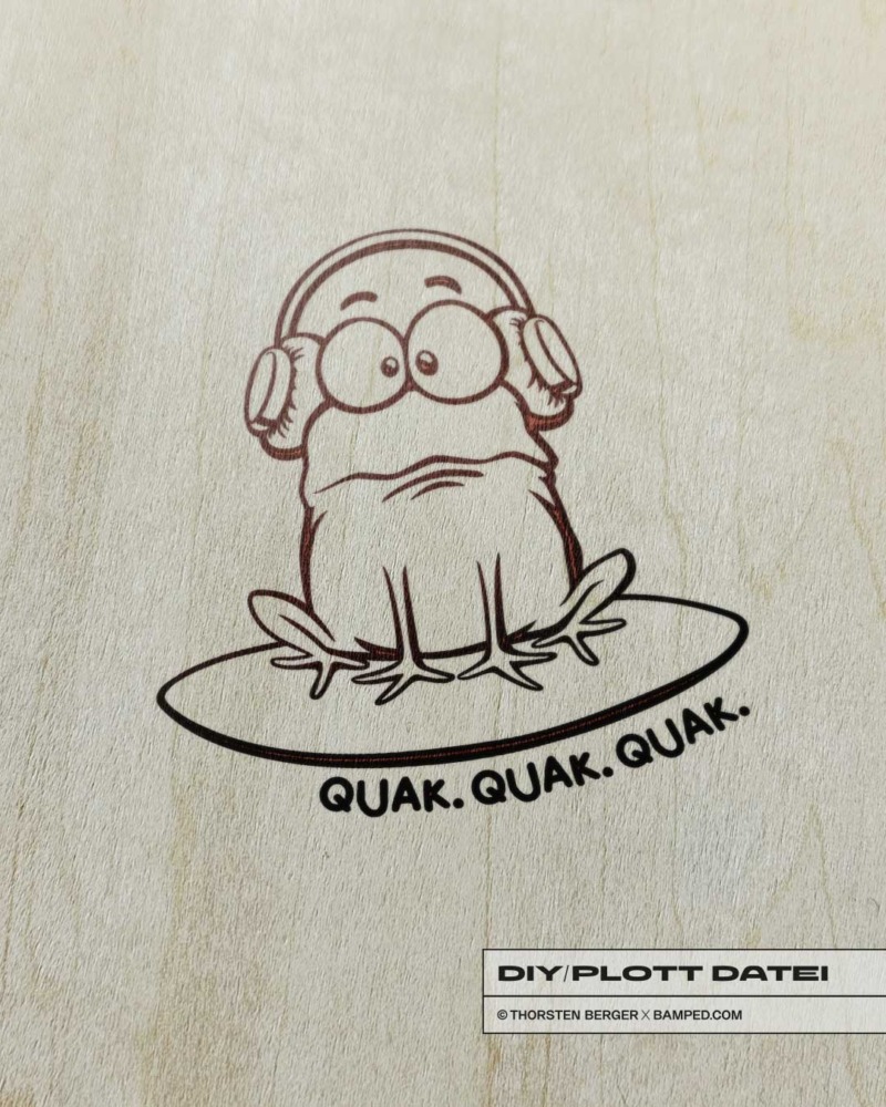 DIY / PLOTTERDATEI "FROSCH FREDDY" – Bild 5