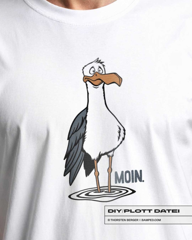 DIY / PLOTTERDATEI "MÖWE OLE" – Bild 4