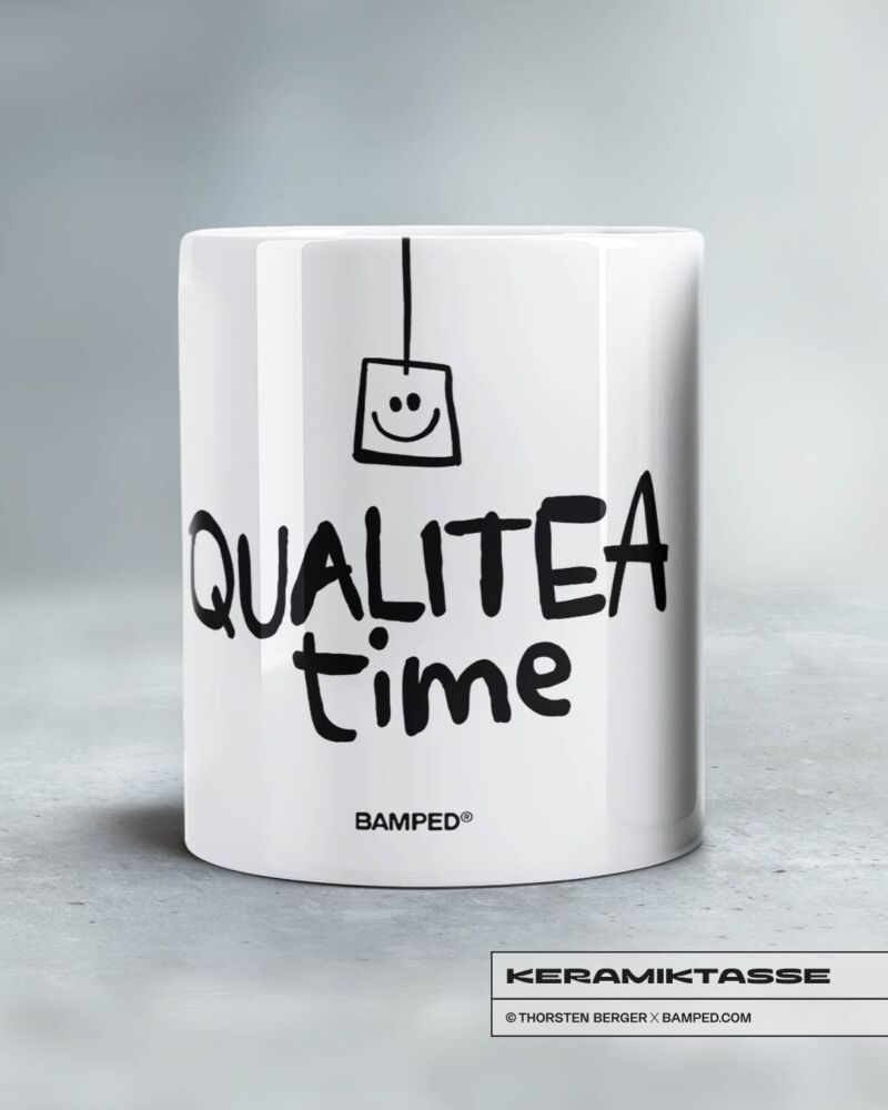 KERAMIKTASSE "QUALITEA TIME" – Bild 3