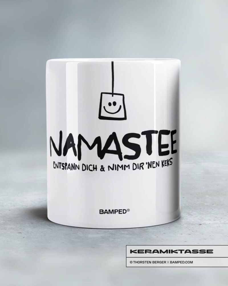 KERAMIKTASSE "NAMASTEE" – Bild 3
