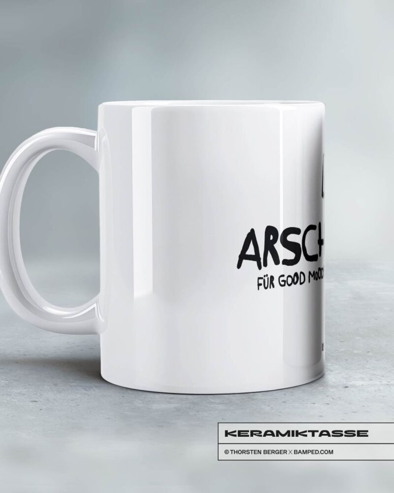 KERAMIKTASSE "ARSCHKARTEE" – Bild 2