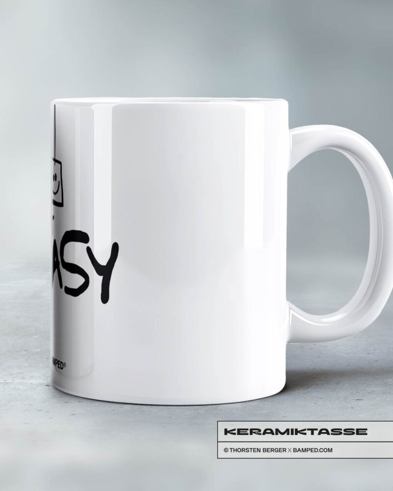 KERAMIKTASSE "TAKE IT TEASY" – Bild 2