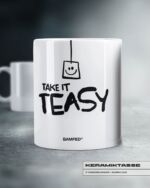 KERAMIKTASSE "TAKE IT TEASY"