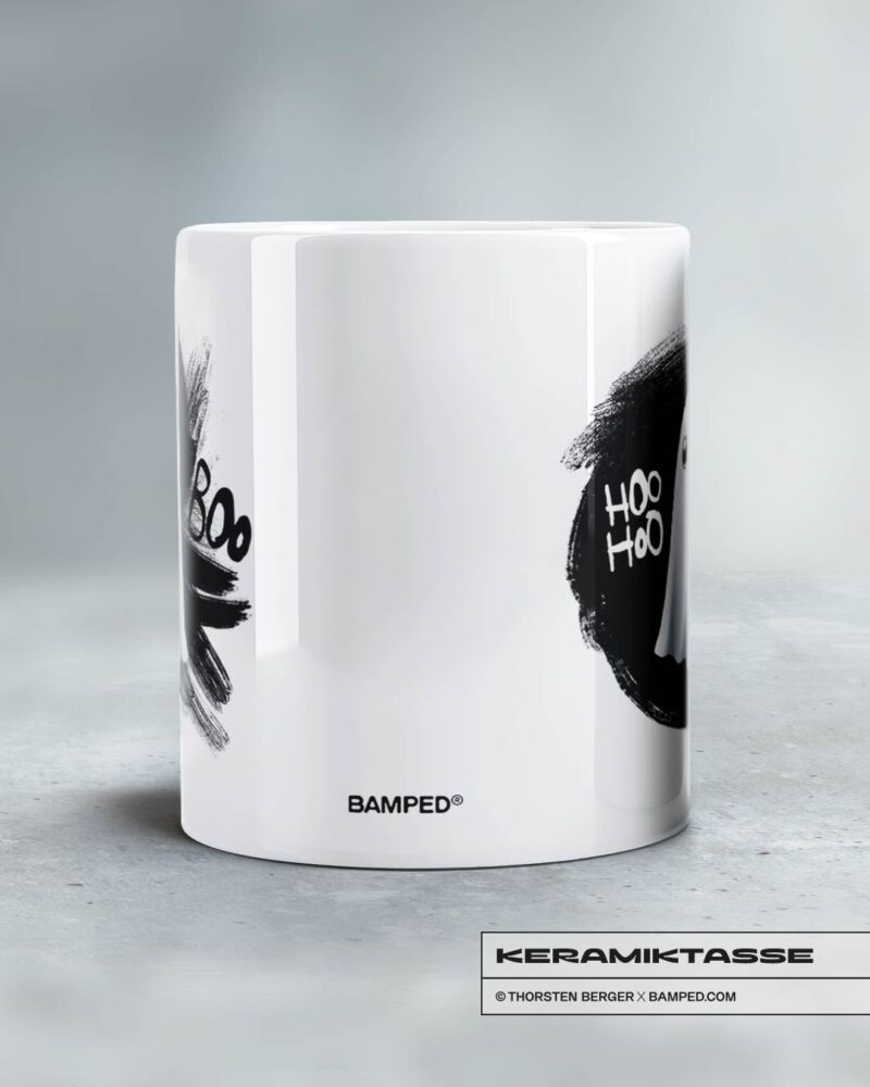 KERAMIKTASSE "BOOHOO" – Bild 3