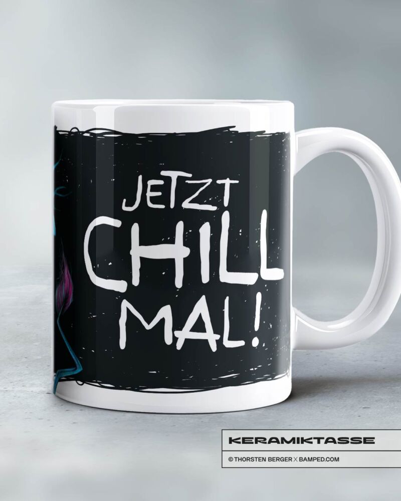 KERAMIKTASSE "CHILL MAL" / MONSTA COLLECTION – Bild 4