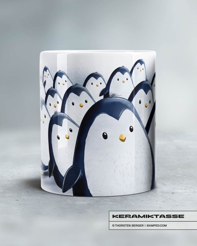 KERAMIKTASSE "PINGUINIS" – Bild 3