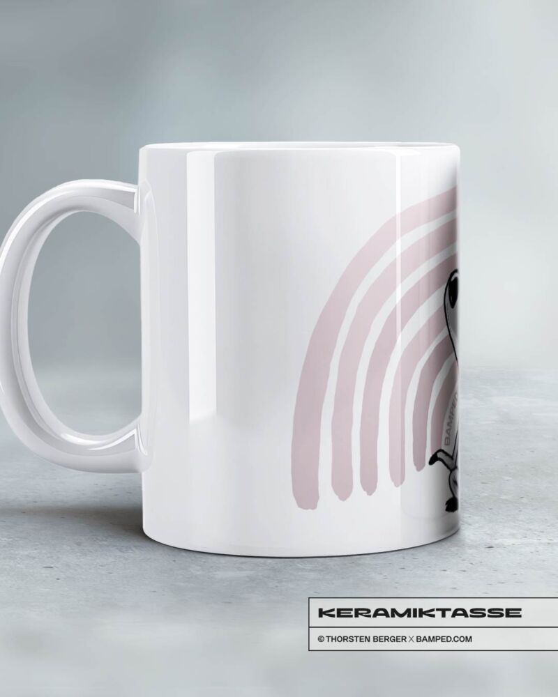 KERAMIKTASSE "RENTIER RUDI / OMMM" – Bild 2